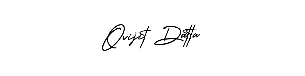 AmerikaSignatureDemo-Regular is a professional signature style that is perfect for those who want to add a touch of class to their signature. It is also a great choice for those who want to make their signature more unique. Get Ovijit Datta name to fancy signature for free. Ovijit Datta signature style 3 images and pictures png