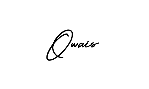 How to make Owais signature? AmerikaSignatureDemo-Regular is a professional autograph style. Create handwritten signature for Owais name. Owais signature style 3 images and pictures png