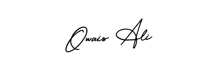 How to make Owais Ali signature? AmerikaSignatureDemo-Regular is a professional autograph style. Create handwritten signature for Owais Ali name. Owais Ali signature style 3 images and pictures png