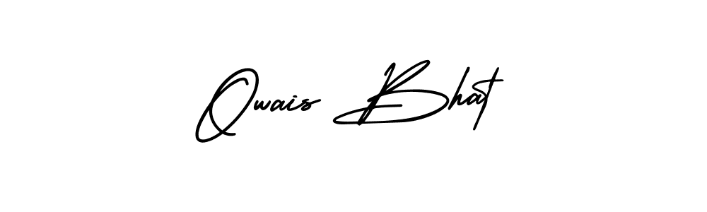 Design your own signature with our free online signature maker. With this signature software, you can create a handwritten (AmerikaSignatureDemo-Regular) signature for name Owais Bhat. Owais Bhat signature style 3 images and pictures png