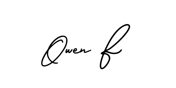 Here are the top 10 professional signature styles for the name Owen F. These are the best autograph styles you can use for your name. Owen F signature style 3 images and pictures png