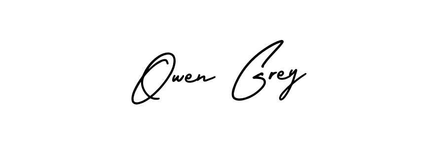 Best and Professional Signature Style for Owen Grey. AmerikaSignatureDemo-Regular Best Signature Style Collection. Owen Grey signature style 3 images and pictures png