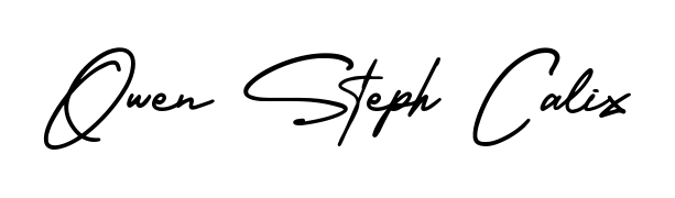 It looks like you need a new signature style for name Owen Steph Calix. Design unique handwritten (AmerikaSignatureDemo-Regular) signature with our free signature maker in just a few clicks. Owen Steph Calix signature style 3 images and pictures png