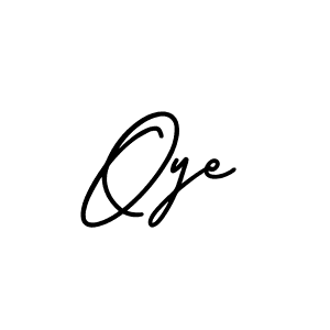 Create a beautiful signature design for name Oye. With this signature (AmerikaSignatureDemo-Regular) fonts, you can make a handwritten signature for free. Oye signature style 3 images and pictures png