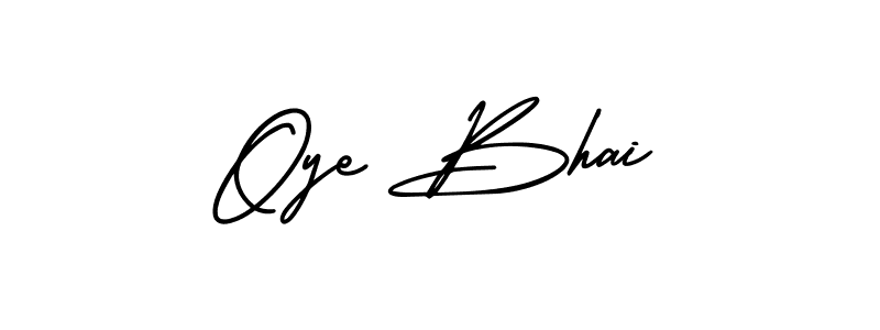 if you are searching for the best signature style for your name Oye Bhai. so please give up your signature search. here we have designed multiple signature styles  using AmerikaSignatureDemo-Regular. Oye Bhai signature style 3 images and pictures png