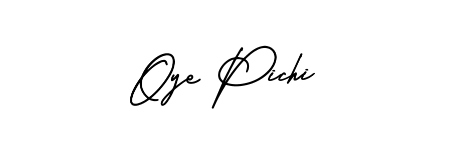 Make a beautiful signature design for name Oye Pichi. Use this online signature maker to create a handwritten signature for free. Oye Pichi signature style 3 images and pictures png
