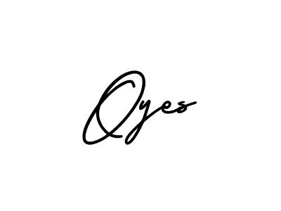 This is the best signature style for the Oyes name. Also you like these signature font (AmerikaSignatureDemo-Regular). Mix name signature. Oyes signature style 3 images and pictures png