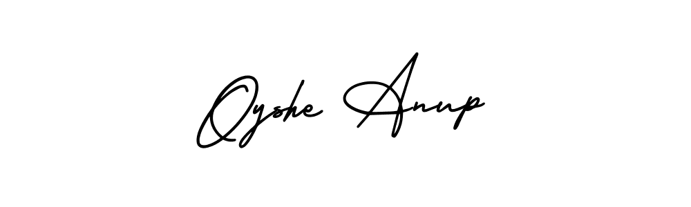 Also we have Oyshe Anup name is the best signature style. Create professional handwritten signature collection using AmerikaSignatureDemo-Regular autograph style. Oyshe Anup signature style 3 images and pictures png