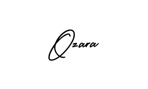 How to make Ozara signature? AmerikaSignatureDemo-Regular is a professional autograph style. Create handwritten signature for Ozara name. Ozara signature style 3 images and pictures png