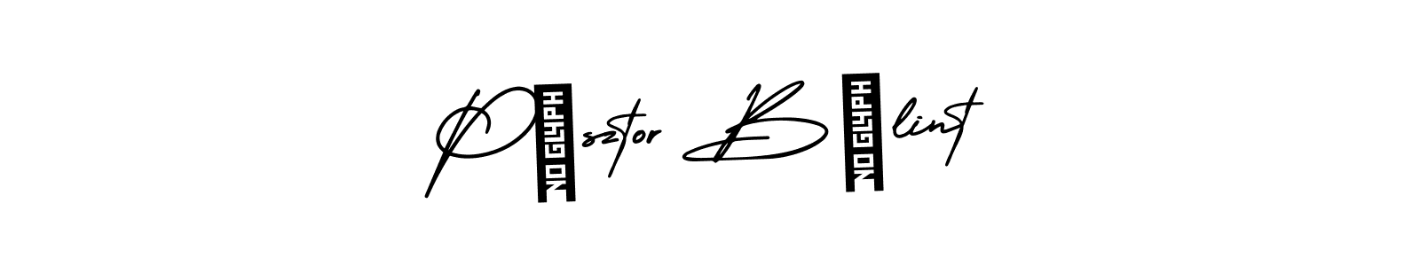 Check out images of Autograph of Pásztor Bálint name. Actor Pásztor Bálint Signature Style. AmerikaSignatureDemo-Regular is a professional sign style online. Pásztor Bálint signature style 3 images and pictures png