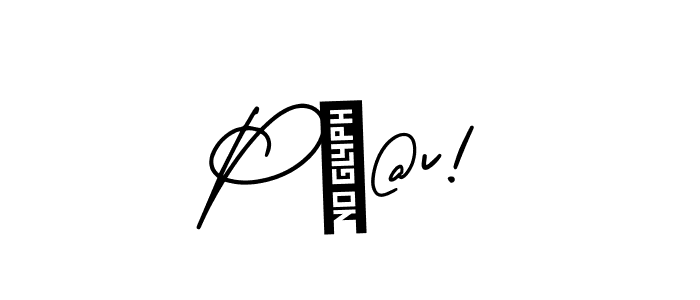 P₹@v! stylish signature style. Best Handwritten Sign (AmerikaSignatureDemo-Regular) for my name. Handwritten Signature Collection Ideas for my name P₹@v!. P₹@v! signature style 3 images and pictures png