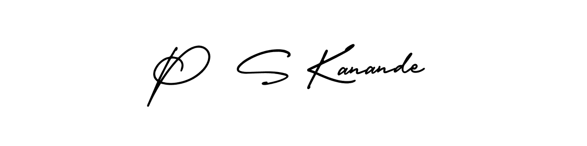 if you are searching for the best signature style for your name P  S Kanande. so please give up your signature search. here we have designed multiple signature styles  using AmerikaSignatureDemo-Regular. P  S Kanande signature style 3 images and pictures png