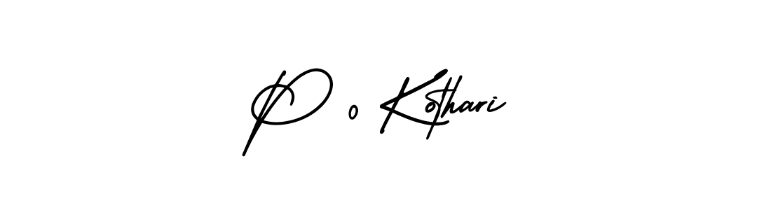 It looks lik you need a new signature style for name P 0 Kothari. Design unique handwritten (AmerikaSignatureDemo-Regular) signature with our free signature maker in just a few clicks. P 0 Kothari signature style 3 images and pictures png