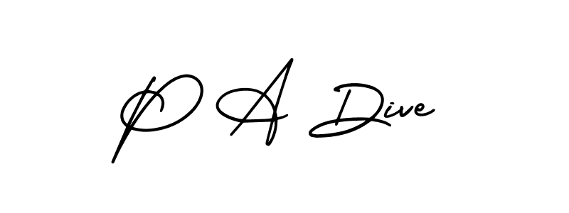 Once you've used our free online signature maker to create your best signature AmerikaSignatureDemo-Regular style, it's time to enjoy all of the benefits that P A Dive name signing documents. P A Dive signature style 3 images and pictures png