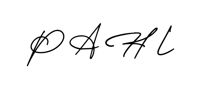 How to Draw P A H L signature style? AmerikaSignatureDemo-Regular is a latest design signature styles for name P A H L. P A H L signature style 3 images and pictures png