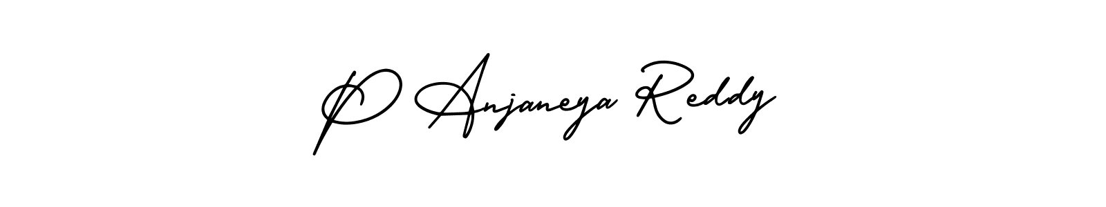 Make a beautiful signature design for name P Anjaneya Reddy. Use this online signature maker to create a handwritten signature for free. P Anjaneya Reddy signature style 3 images and pictures png