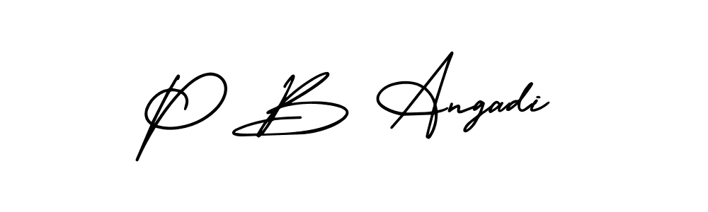 You can use this online signature creator to create a handwritten signature for the name P B Angadi. This is the best online autograph maker. P B Angadi signature style 3 images and pictures png