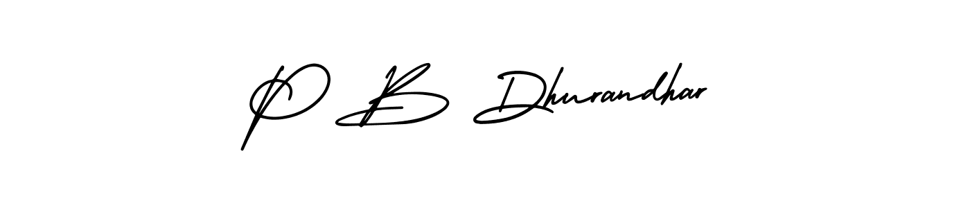 Once you've used our free online signature maker to create your best signature AmerikaSignatureDemo-Regular style, it's time to enjoy all of the benefits that P B Dhurandhar name signing documents. P B Dhurandhar signature style 3 images and pictures png