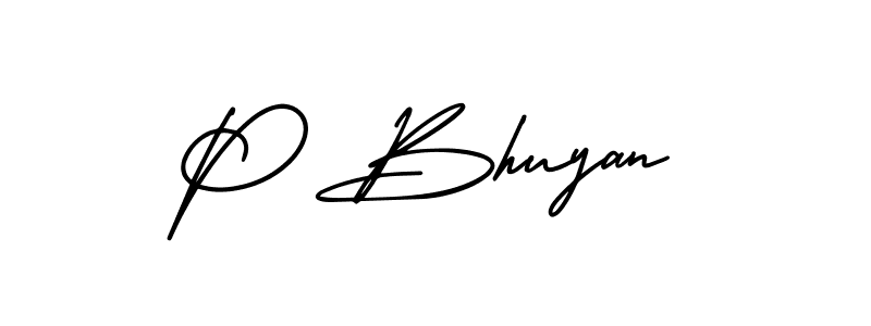 Check out images of Autograph of P Bhuyan name. Actor P Bhuyan Signature Style. AmerikaSignatureDemo-Regular is a professional sign style online. P Bhuyan signature style 3 images and pictures png