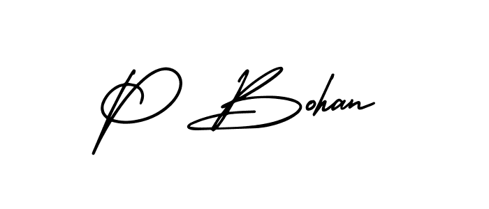 Once you've used our free online signature maker to create your best signature AmerikaSignatureDemo-Regular style, it's time to enjoy all of the benefits that P Bohan name signing documents. P Bohan signature style 3 images and pictures png