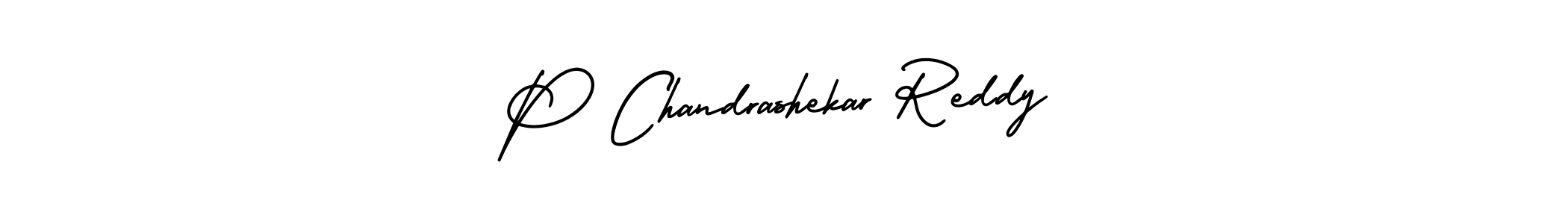 Design your own signature with our free online signature maker. With this signature software, you can create a handwritten (AmerikaSignatureDemo-Regular) signature for name P Chandrashekar Reddy. P Chandrashekar Reddy signature style 3 images and pictures png