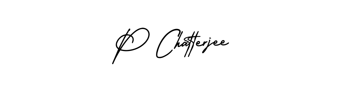 if you are searching for the best signature style for your name P Chatterjee. so please give up your signature search. here we have designed multiple signature styles  using AmerikaSignatureDemo-Regular. P Chatterjee signature style 3 images and pictures png