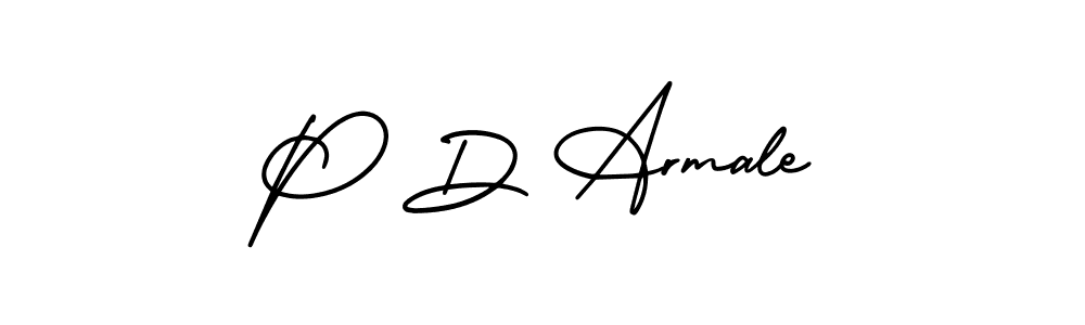 How to make P D Armale signature? AmerikaSignatureDemo-Regular is a professional autograph style. Create handwritten signature for P D Armale name. P D Armale signature style 3 images and pictures png