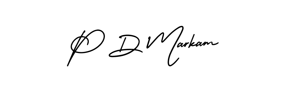 This is the best signature style for the P D Markam name. Also you like these signature font (AmerikaSignatureDemo-Regular). Mix name signature. P D Markam signature style 3 images and pictures png