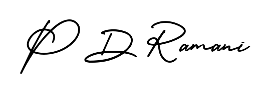 Discover the perfect balance of readability and style for P D Ramani with AmerikaSignatureDemo-Regular font. Create your dream signature today. P D Ramani signature style 3 images and pictures png