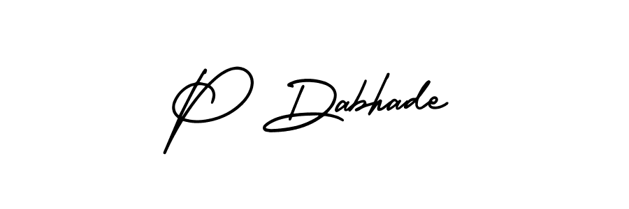 You can use this online signature creator to create a handwritten signature for the name P Dabhade. This is the best online autograph maker. P Dabhade signature style 3 images and pictures png