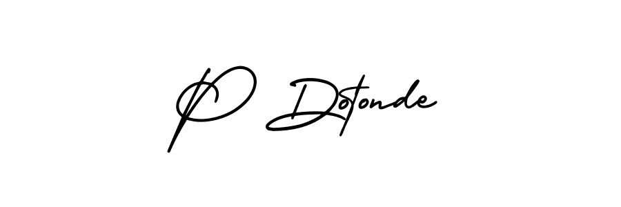 Also You can easily find your signature by using the search form. We will create P Dotonde name handwritten signature images for you free of cost using AmerikaSignatureDemo-Regular sign style. P Dotonde signature style 3 images and pictures png
