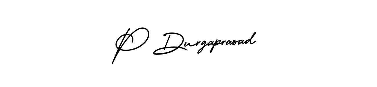 Make a beautiful signature design for name P Durgaprasad. Use this online signature maker to create a handwritten signature for free. P Durgaprasad signature style 3 images and pictures png