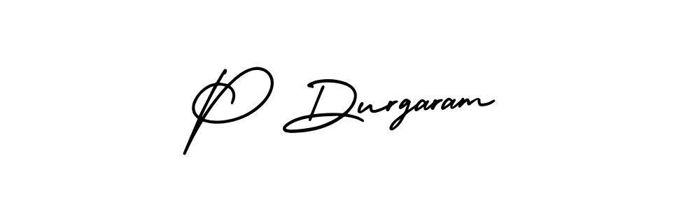 Also You can easily find your signature by using the search form. We will create P Durgaram name handwritten signature images for you free of cost using AmerikaSignatureDemo-Regular sign style. P Durgaram signature style 3 images and pictures png