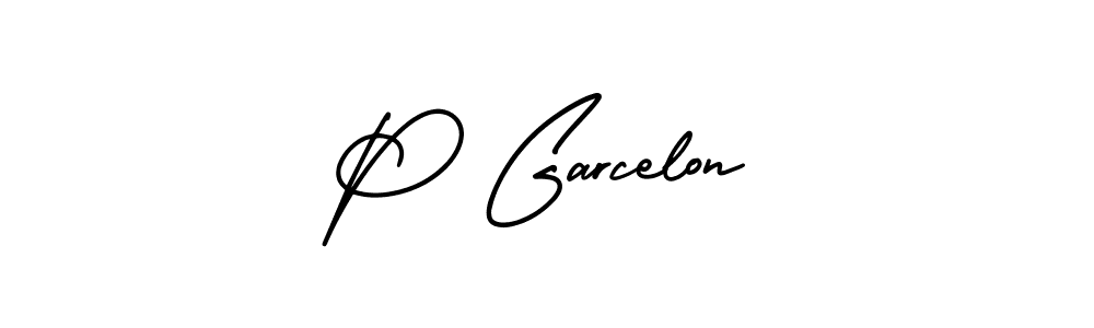 Best and Professional Signature Style for P Garcelon. AmerikaSignatureDemo-Regular Best Signature Style Collection. P Garcelon signature style 3 images and pictures png