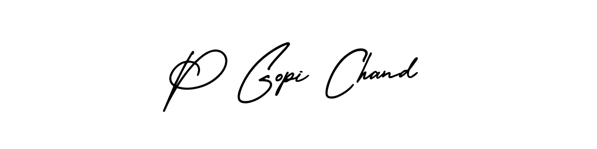 You can use this online signature creator to create a handwritten signature for the name P Gopi Chand. This is the best online autograph maker. P Gopi Chand signature style 3 images and pictures png