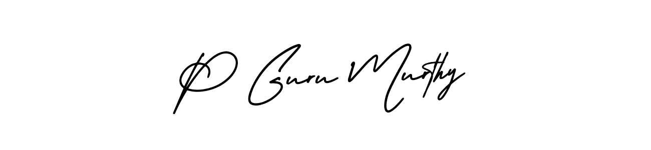 Similarly AmerikaSignatureDemo-Regular is the best handwritten signature design. Signature creator online .You can use it as an online autograph creator for name P Guru Murthy. P Guru Murthy signature style 3 images and pictures png