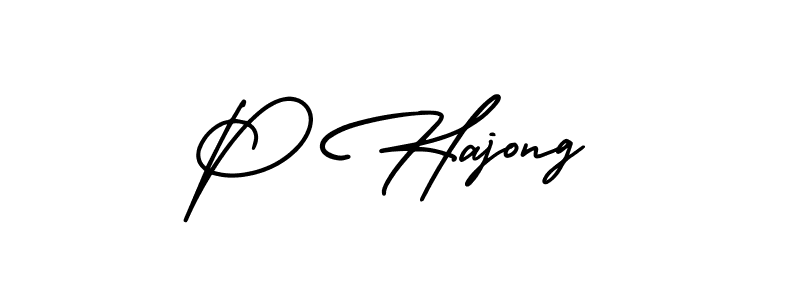 Once you've used our free online signature maker to create your best signature AmerikaSignatureDemo-Regular style, it's time to enjoy all of the benefits that P Hajong name signing documents. P Hajong signature style 3 images and pictures png