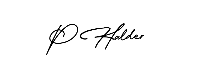 AmerikaSignatureDemo-Regular is a professional signature style that is perfect for those who want to add a touch of class to their signature. It is also a great choice for those who want to make their signature more unique. Get P Halder name to fancy signature for free. P Halder signature style 3 images and pictures png