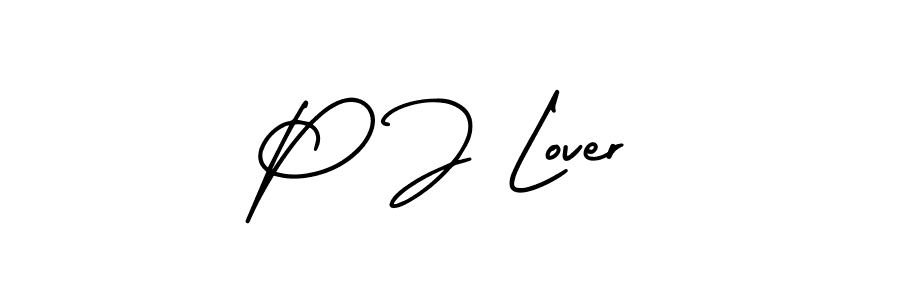This is the best signature style for the P J Lover name. Also you like these signature font (AmerikaSignatureDemo-Regular). Mix name signature. P J Lover signature style 3 images and pictures png