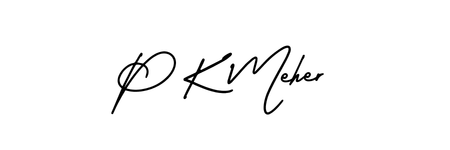 This is the best signature style for the P K Meher name. Also you like these signature font (AmerikaSignatureDemo-Regular). Mix name signature. P K Meher signature style 3 images and pictures png