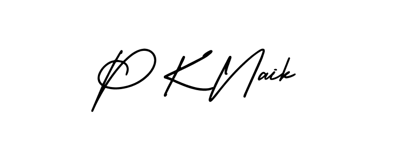 Also You can easily find your signature by using the search form. We will create P K Naik name handwritten signature images for you free of cost using AmerikaSignatureDemo-Regular sign style. P K Naik signature style 3 images and pictures png