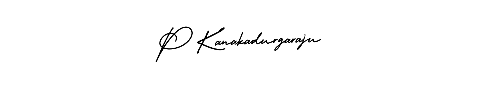 Also You can easily find your signature by using the search form. We will create P Kanakadurgaraju name handwritten signature images for you free of cost using AmerikaSignatureDemo-Regular sign style. P Kanakadurgaraju signature style 3 images and pictures png