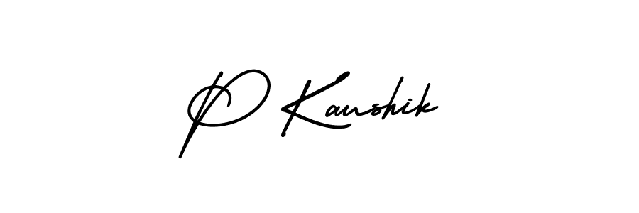 Here are the top 10 professional signature styles for the name P Kaushik. These are the best autograph styles you can use for your name. P Kaushik signature style 3 images and pictures png