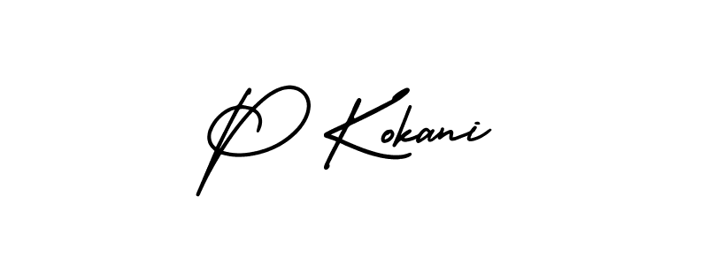 See photos of P Kokani official signature by Spectra . Check more albums & portfolios. Read reviews & check more about AmerikaSignatureDemo-Regular font. P Kokani signature style 3 images and pictures png