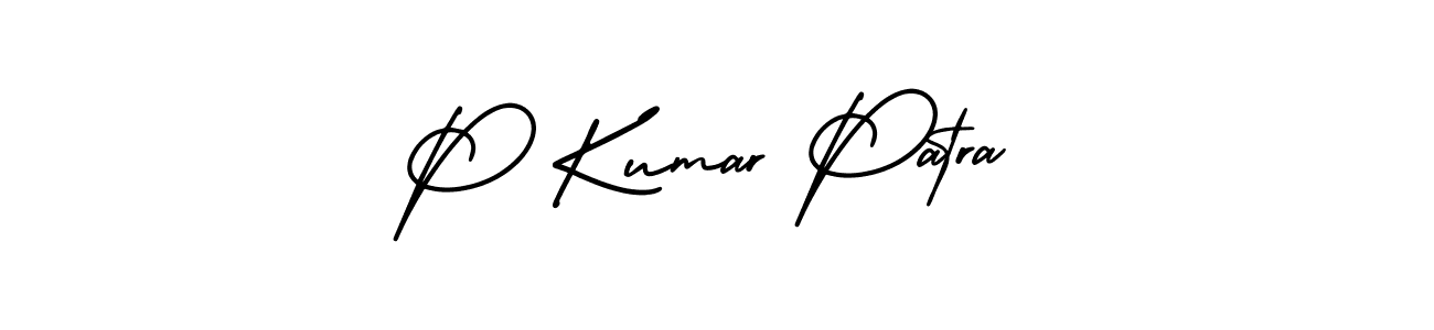 Make a beautiful signature design for name P Kumar Patra. Use this online signature maker to create a handwritten signature for free. P Kumar Patra signature style 3 images and pictures png