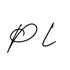 It looks lik you need a new signature style for name P L. Design unique handwritten (AmerikaSignatureDemo-Regular) signature with our free signature maker in just a few clicks. P L signature style 3 images and pictures png