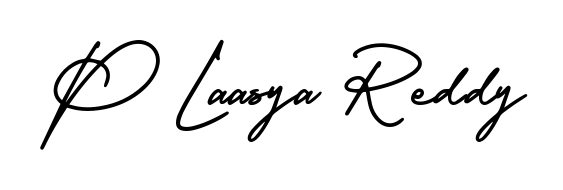 Also You can easily find your signature by using the search form. We will create P Laasya Reddy name handwritten signature images for you free of cost using AmerikaSignatureDemo-Regular sign style. P Laasya Reddy signature style 3 images and pictures png