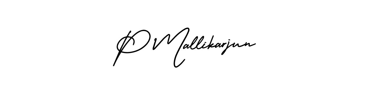 Also You can easily find your signature by using the search form. We will create P Mallikarjun name handwritten signature images for you free of cost using AmerikaSignatureDemo-Regular sign style. P Mallikarjun signature style 3 images and pictures png