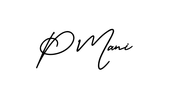 Here are the top 10 professional signature styles for the name P Mani. These are the best autograph styles you can use for your name. P Mani signature style 3 images and pictures png