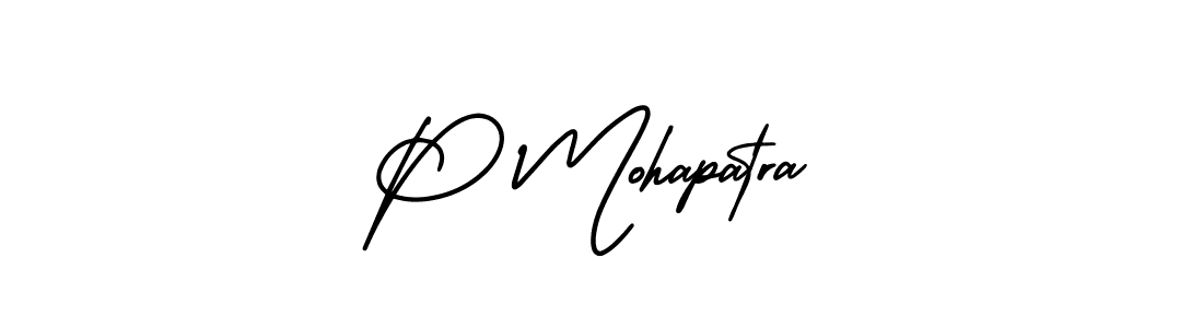 How to Draw P Mohapatra signature style? AmerikaSignatureDemo-Regular is a latest design signature styles for name P Mohapatra. P Mohapatra signature style 3 images and pictures png